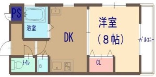 メゾン・オークラの物件間取画像